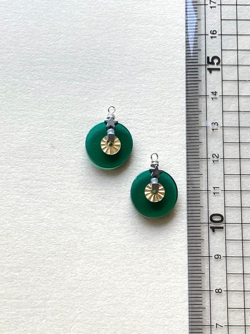 no.0315 ネオンディスクとヘマタイト