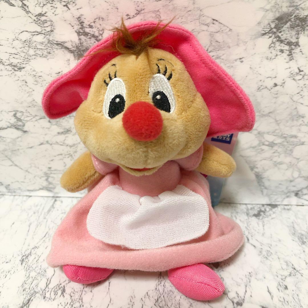 新品タグ付】シンデレラ ネズミ ぬいぐるみ ジャック スージー