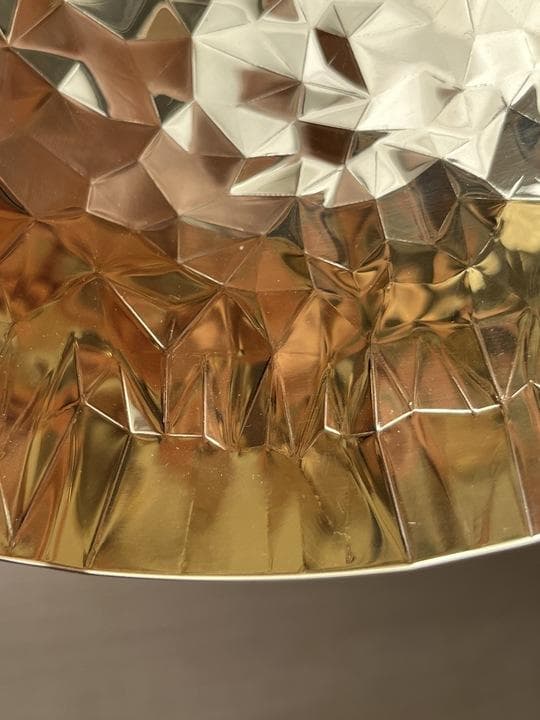 ALESSI　ラウンドバスケット　約21ｃｍ　ゴールド　joy n.11