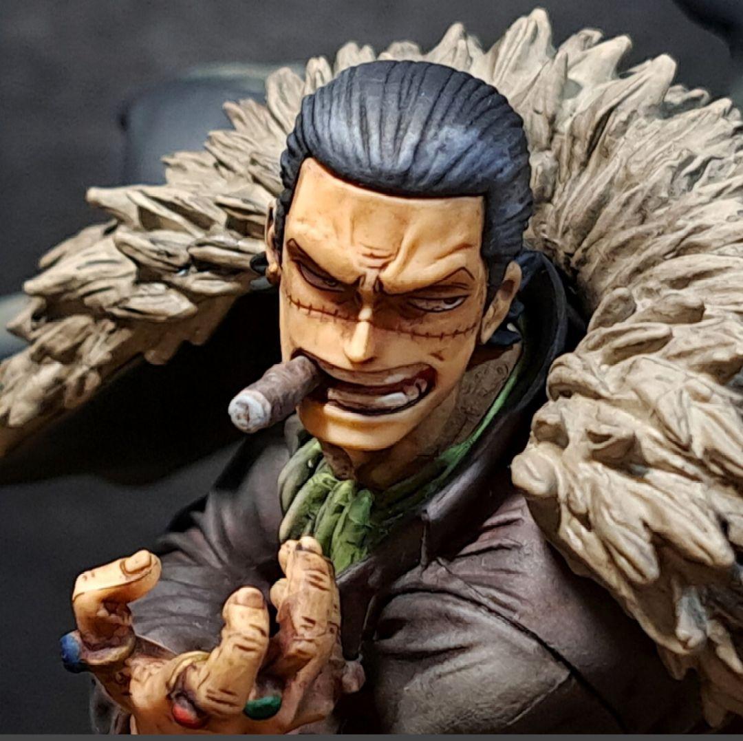 ワンピース クロコダイル フィギュア リペイント フィギュアのリペイント方法】ワンピース『クロコダイル』を塗装して