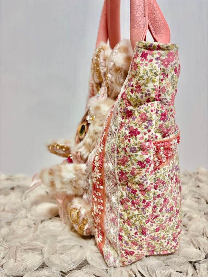 お取り置きです。コヤンイサムチョン　刺繍パッチワーク 入りトートバッグ