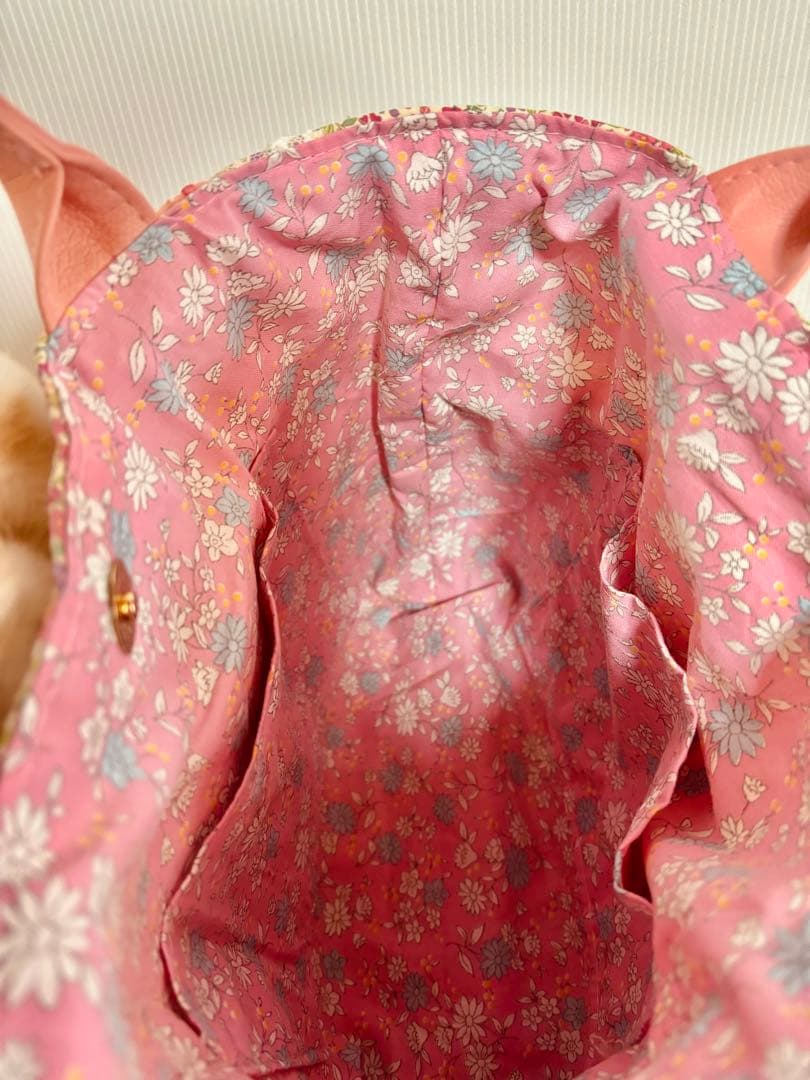 お取り置きです。コヤンイサムチョン　刺繍パッチワーク 入りトートバッグ