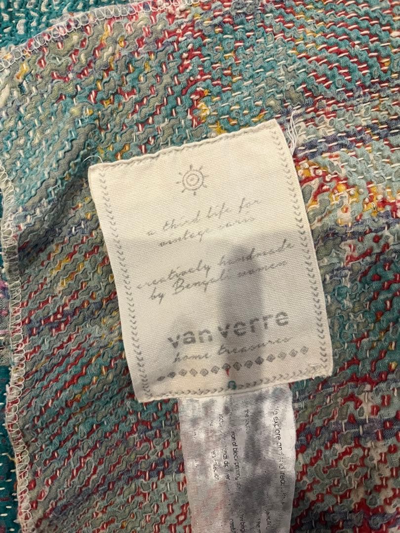 H.P.DECO ヴィンテージカンタキルト　インド製