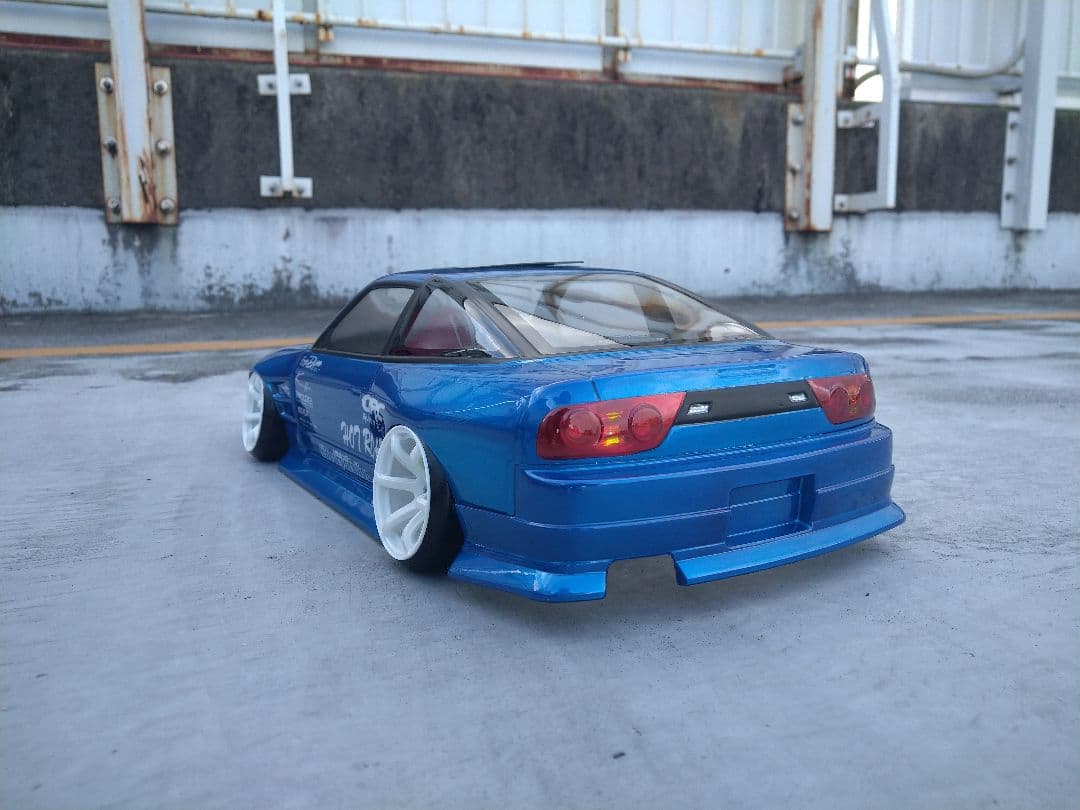 SHIBATA D-MAX 180SX 塗装済新品ラジコンボディ - メルカリ