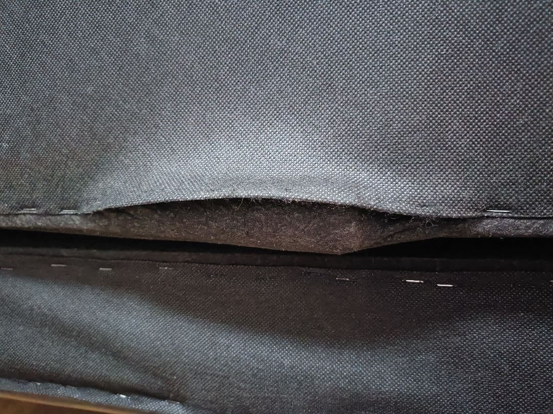 黒 レザー調　ソファ　レトロ　アンティーク　静岡県より