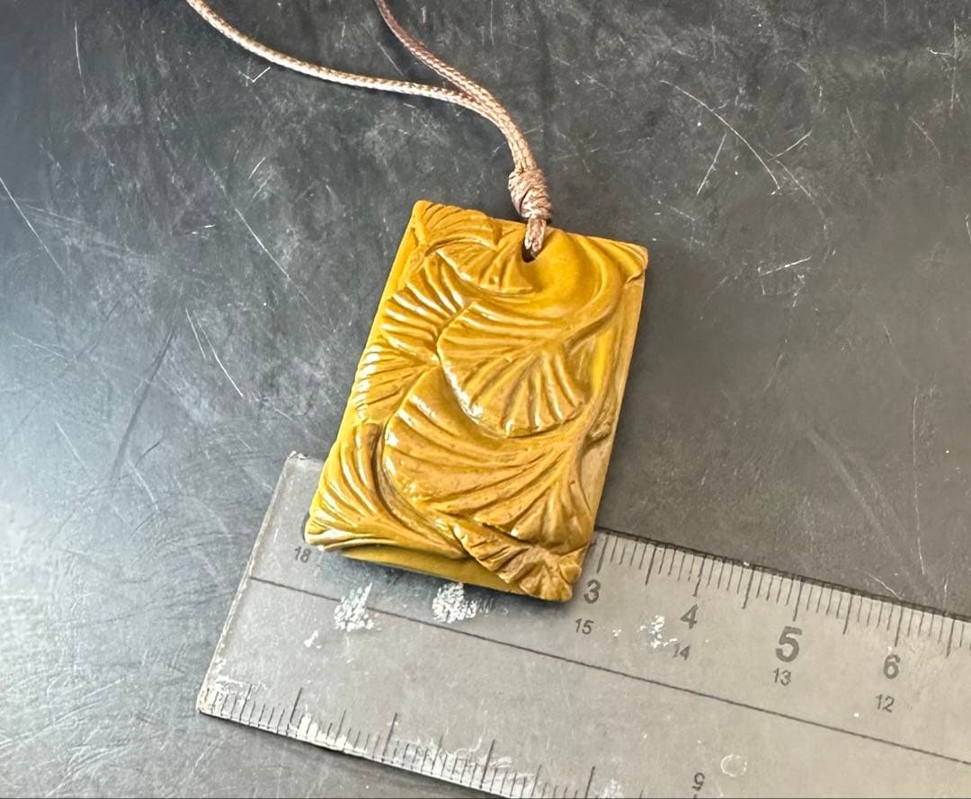 2025.11.20四千年古銀杏　新潟阿賀野産上質ジャスパー