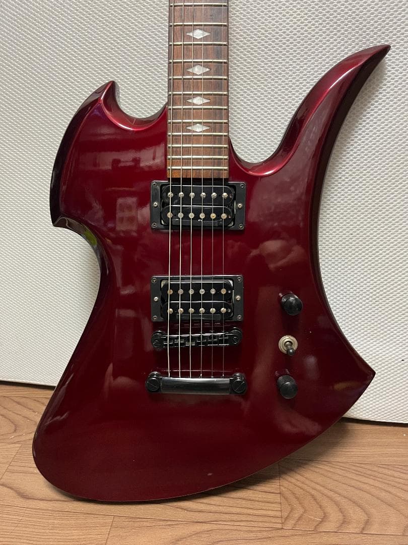 B.C.RICH モッキンバード ダークメタリックレッド　ソフトケース付