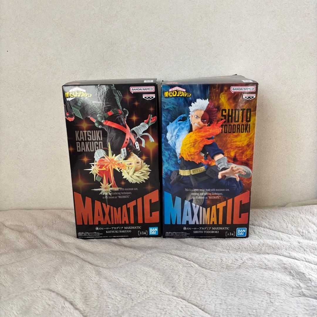 匿名配送 僕のヒーローアカデミア MAXIMATIC 爆豪勝己 轟焦凍 セット