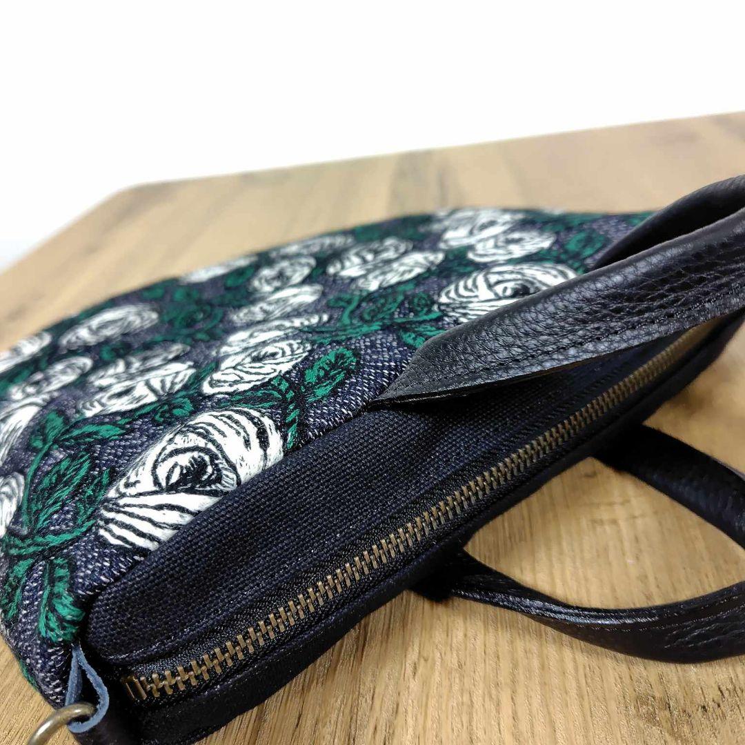 ミナペルホネン/rosyロージィーネイビー/ロングミニラウンドショルダー