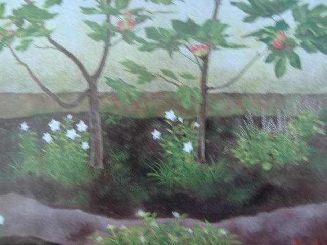 佐光亜紀子、【南アフリカ】、希少な画集画、新品高級額 額装付、状態良好