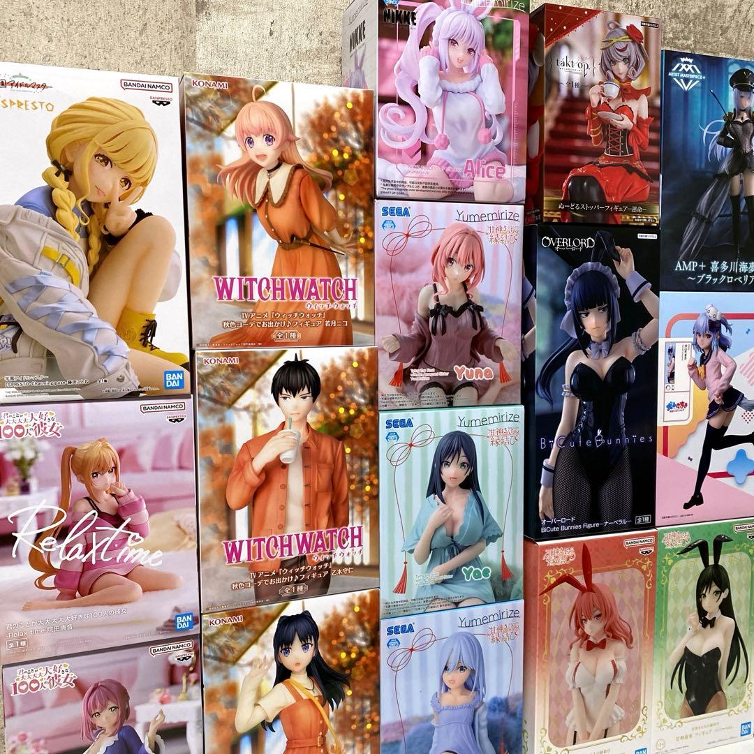 美少女系 プライズフィギュア まとめ売り19個セット 甘神さんちの縁結び 他