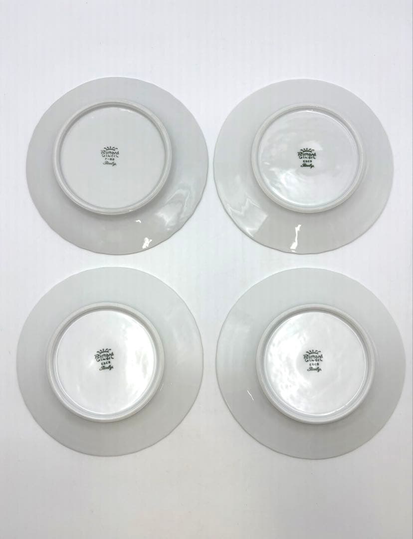 リチャードジノリ　ベッキオホワイト17cm デザートプレート ケーキ皿8枚セット
