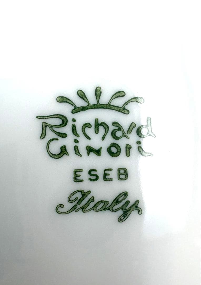 リチャードジノリ　ベッキオホワイト17cm デザートプレート ケーキ皿8枚セット