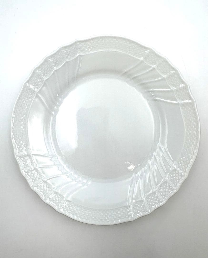 リチャードジノリ　ベッキオホワイト17cm デザートプレート ケーキ皿8枚セット