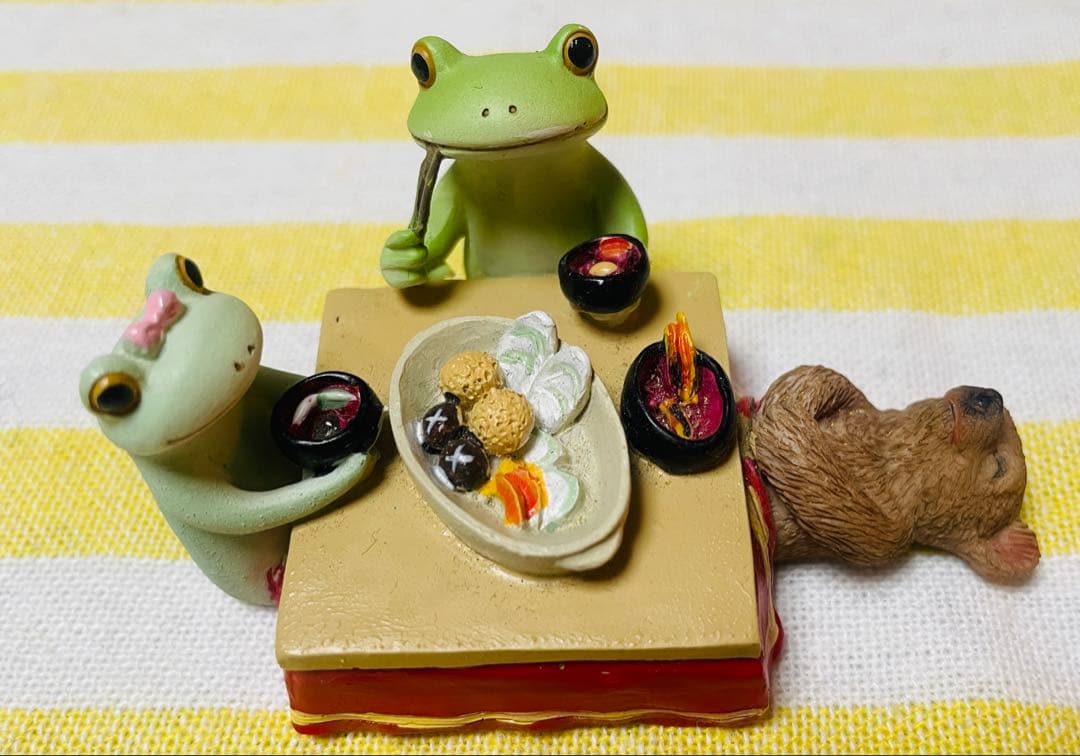 激レア　希少　みんなでこたつ鍋 カエル　コポー　コポタロウ　DAIKAI 4点