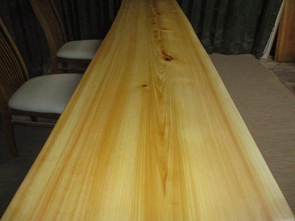 Z-076■　檜　ヒノキ　テーブル　ローテーブル　ダイニング　カウンター　一枚板