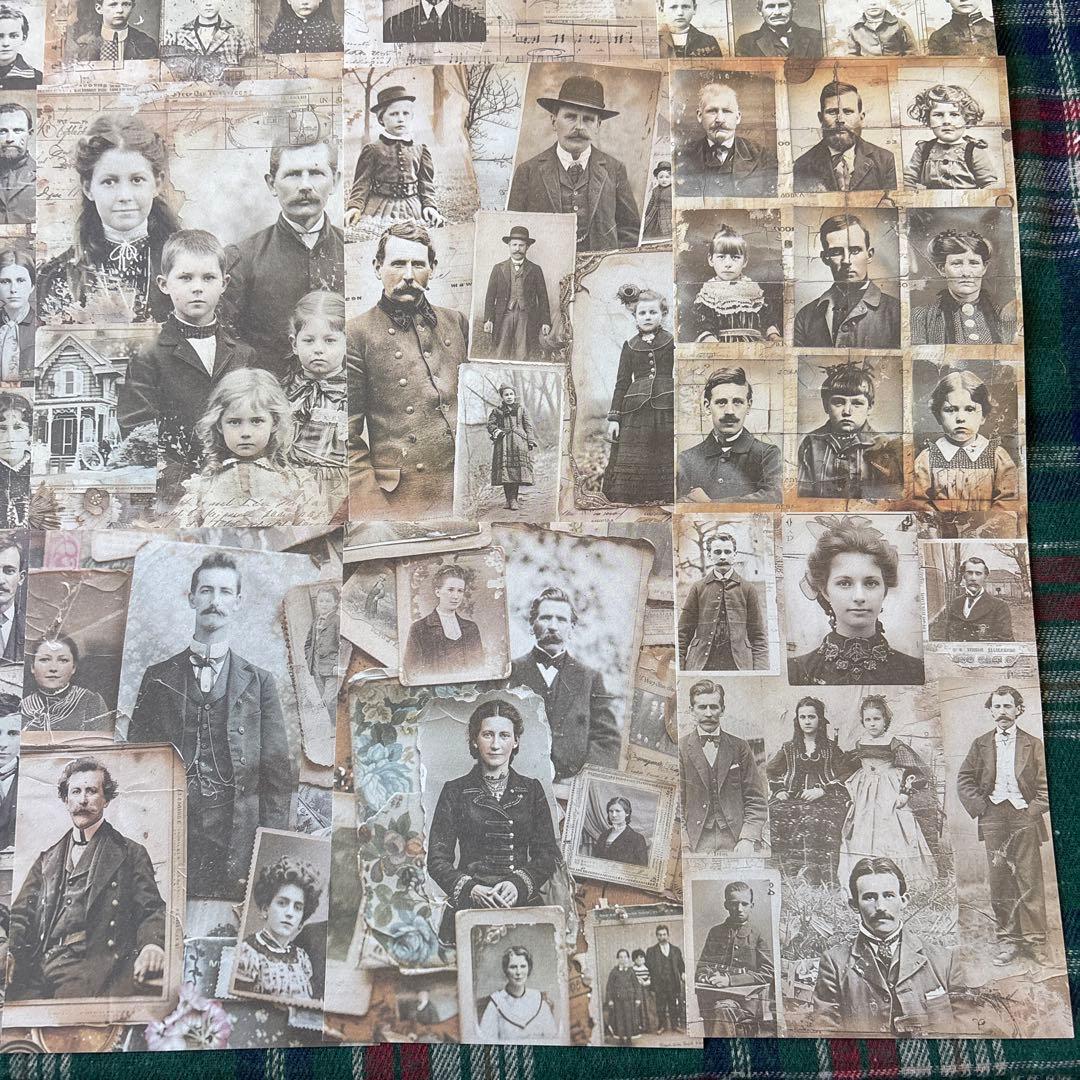 コラージュ 20枚 セット 素材 日記 紙もの おすそ分け ジャンク