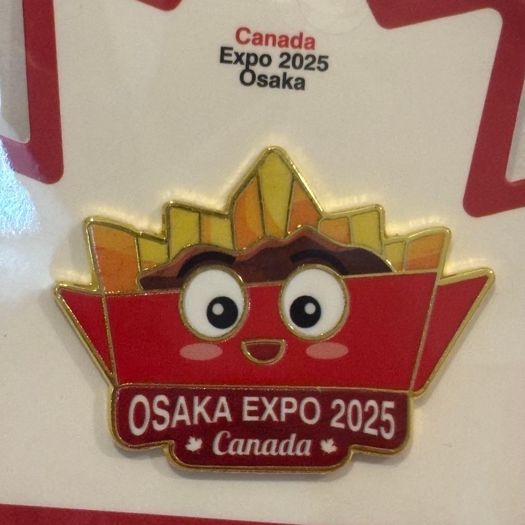 大阪万博 カナダ館 パビリオン ピンバッジ 新品未開封 プティーン