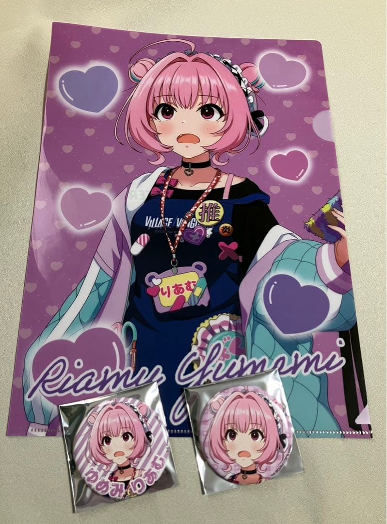 夢見りあむ 缶バッジ ヴィレヴァン ヴィレッジヴァンガード ①