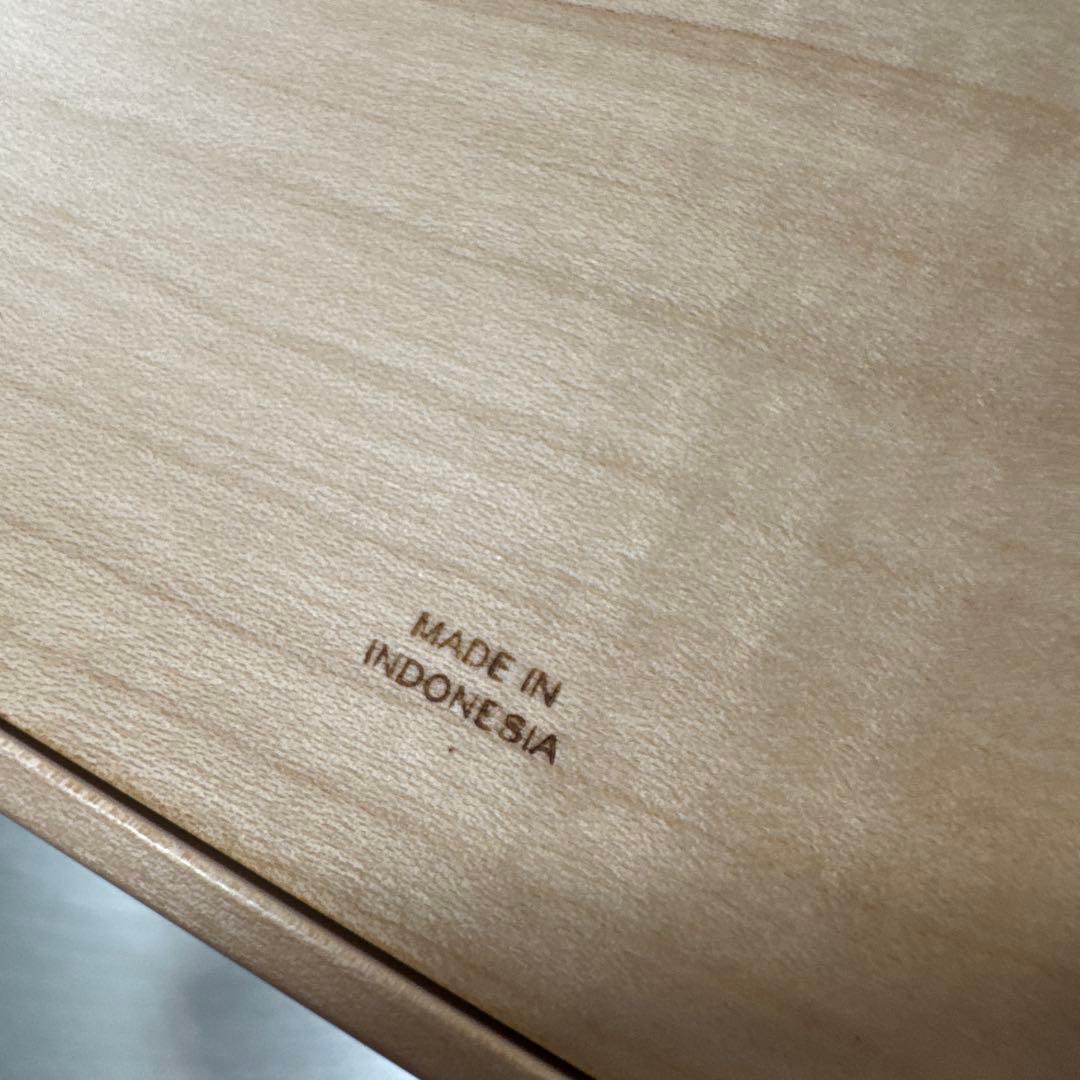 HERMES 木製レザー ティッシュボックス