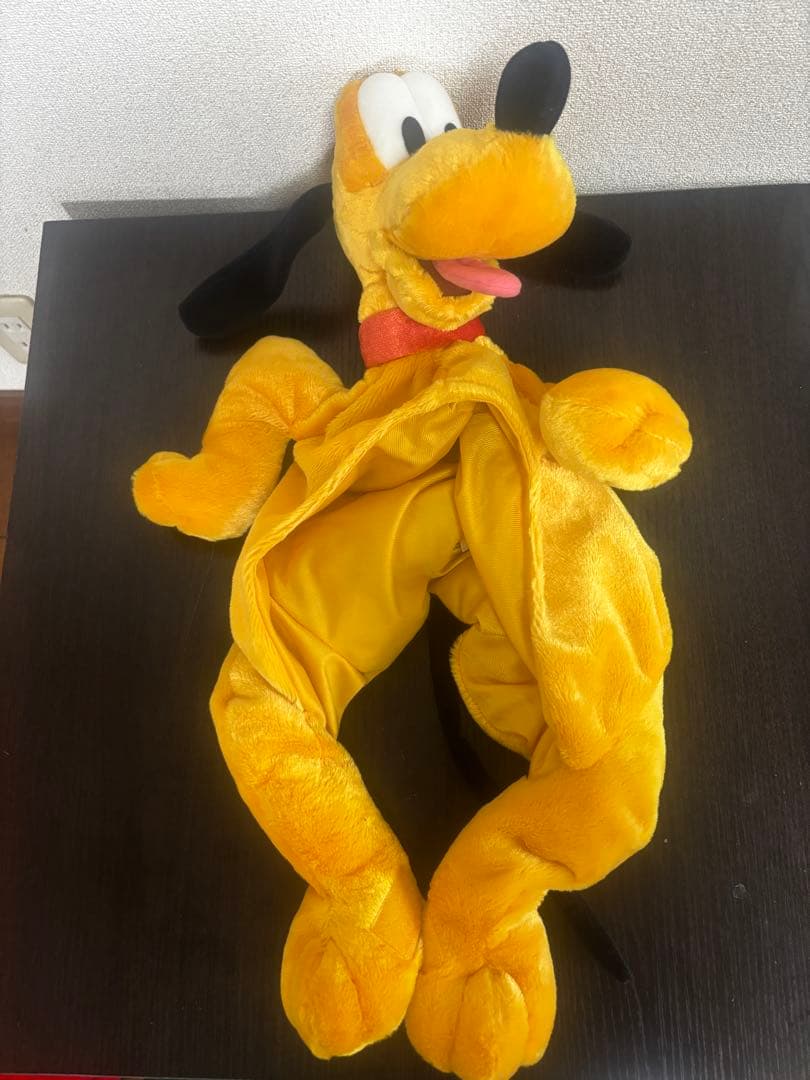 プルート ぬいぐるみ型 被り物 ファンキャップ ディズニー当時物