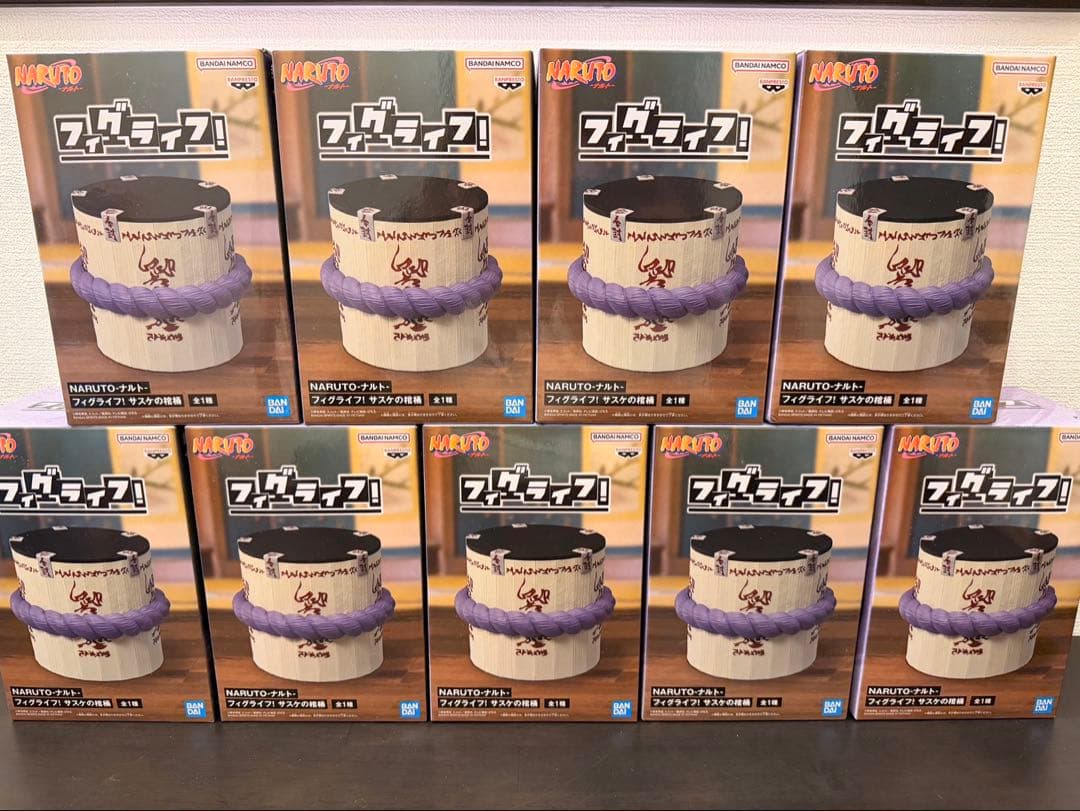 NARUTO-ナルト- フィグライフ！ サスケの棺桶 9個セット - メルカリ