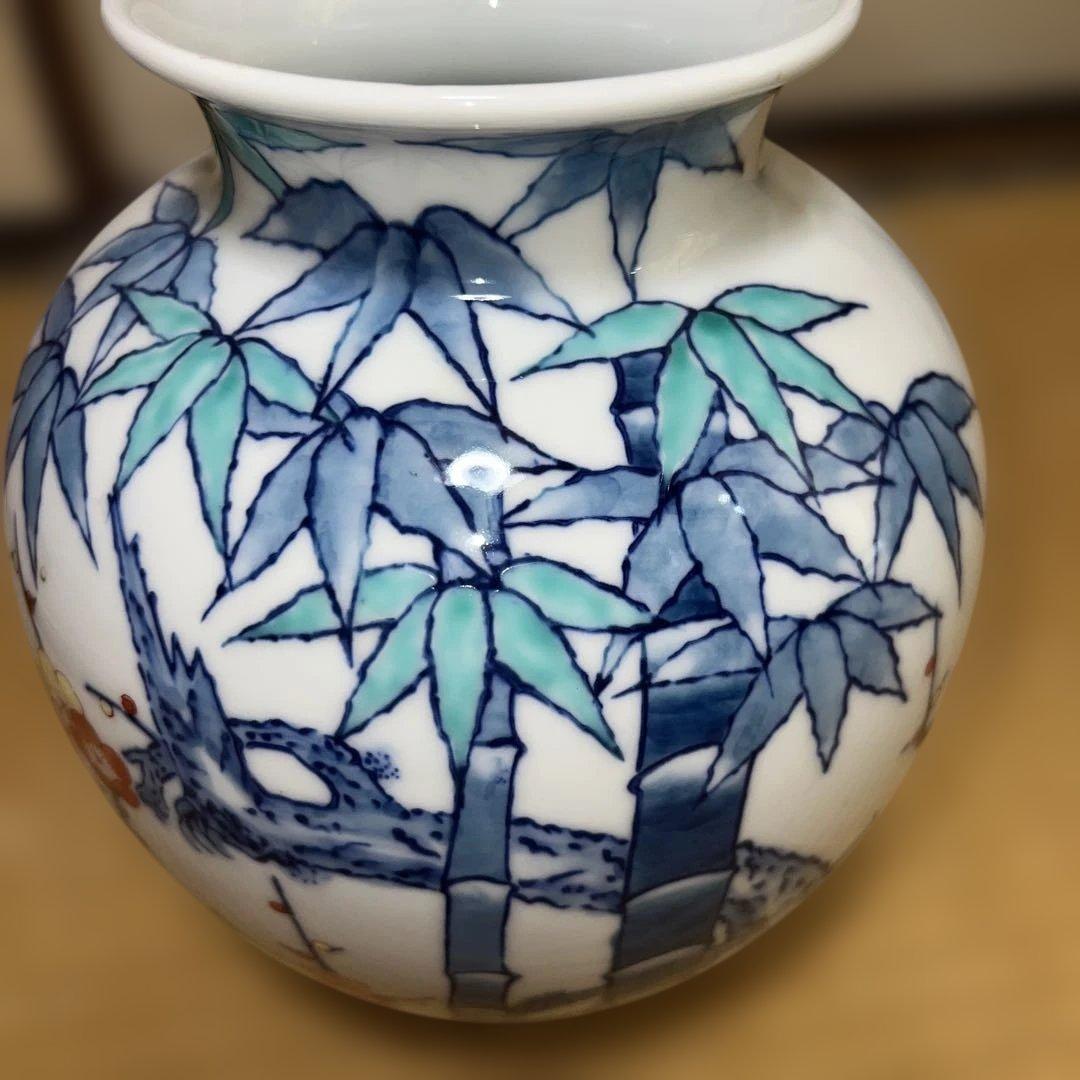 伊万里焼 壺 箱付 - メルカリ