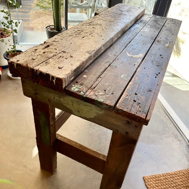1930’ Vintage Vise Working Table イギリス製
