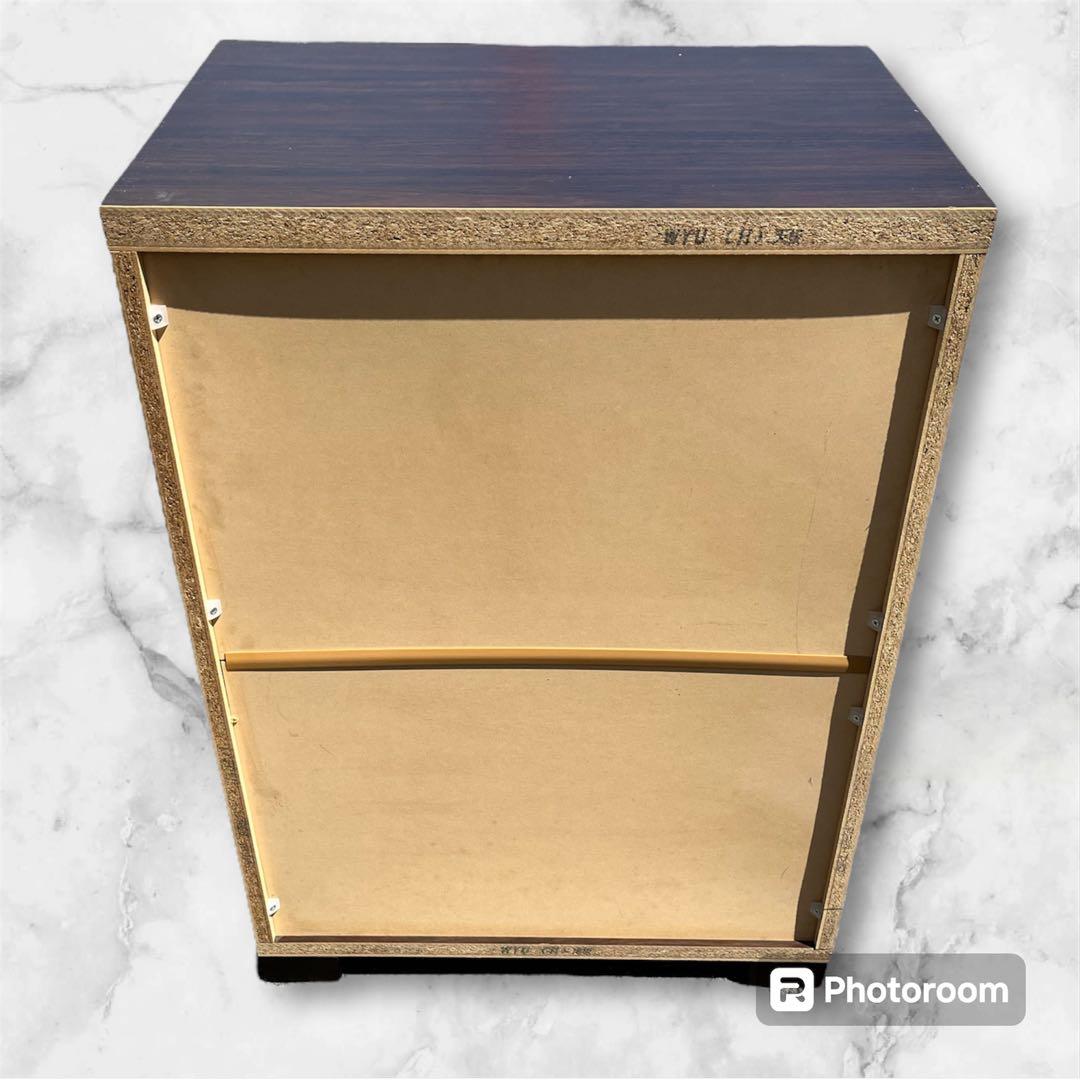 【アンティーク】木製 5杯 キャビネット ウッドチェスト 引出し 小箪笥 古家具