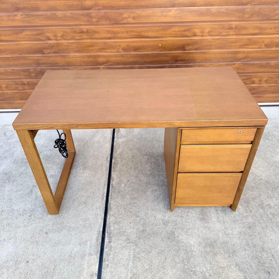 美品 カリモク システムデスク デスク ウォールナット 購入価格16万