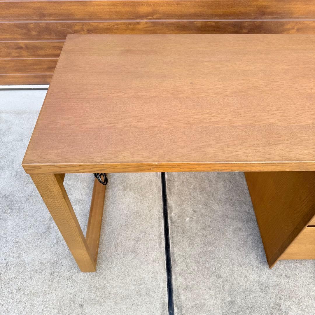 美品 カリモク システムデスク デスク ウォールナット 購入価格16万