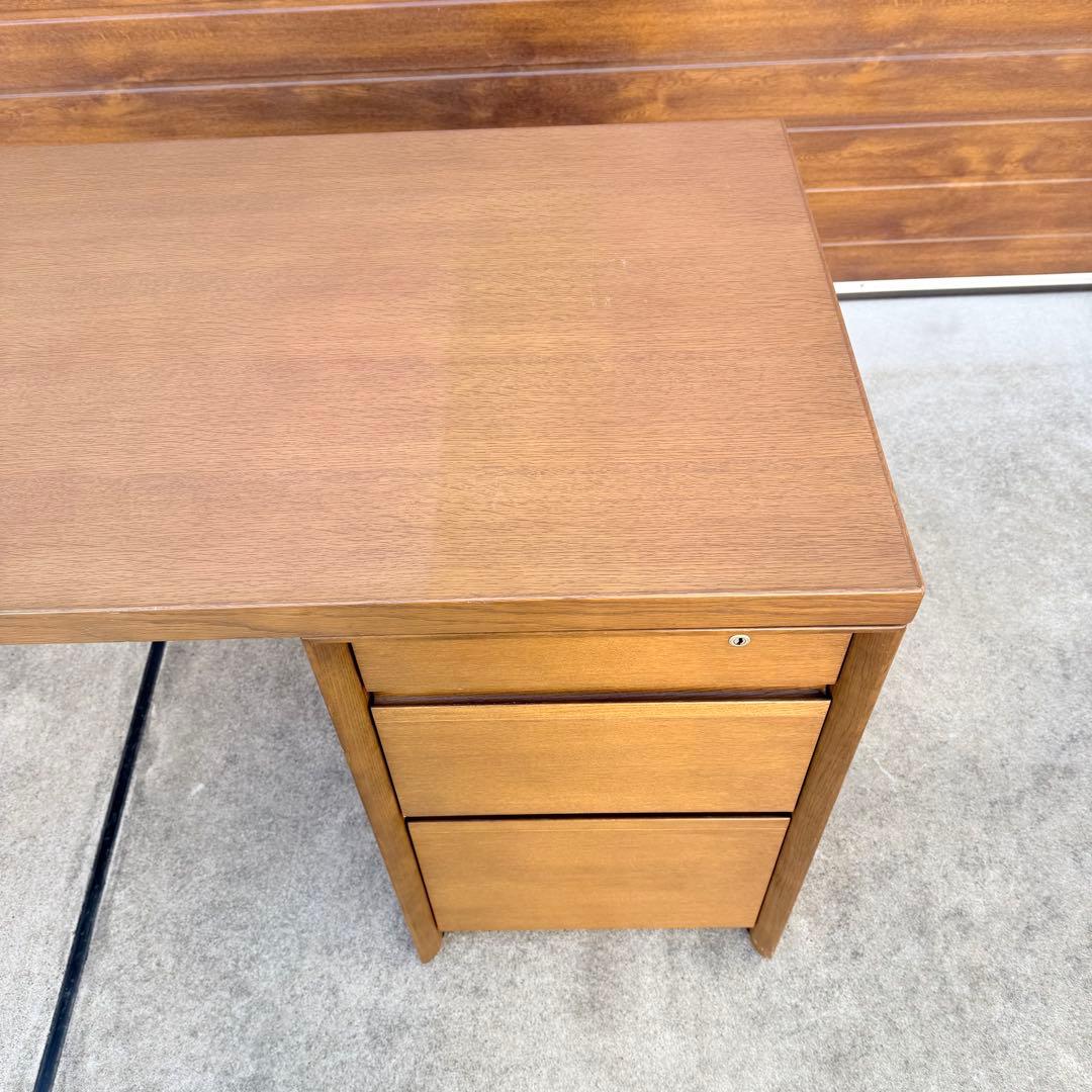 美品 カリモク システムデスク デスク ウォールナット 購入価格16万