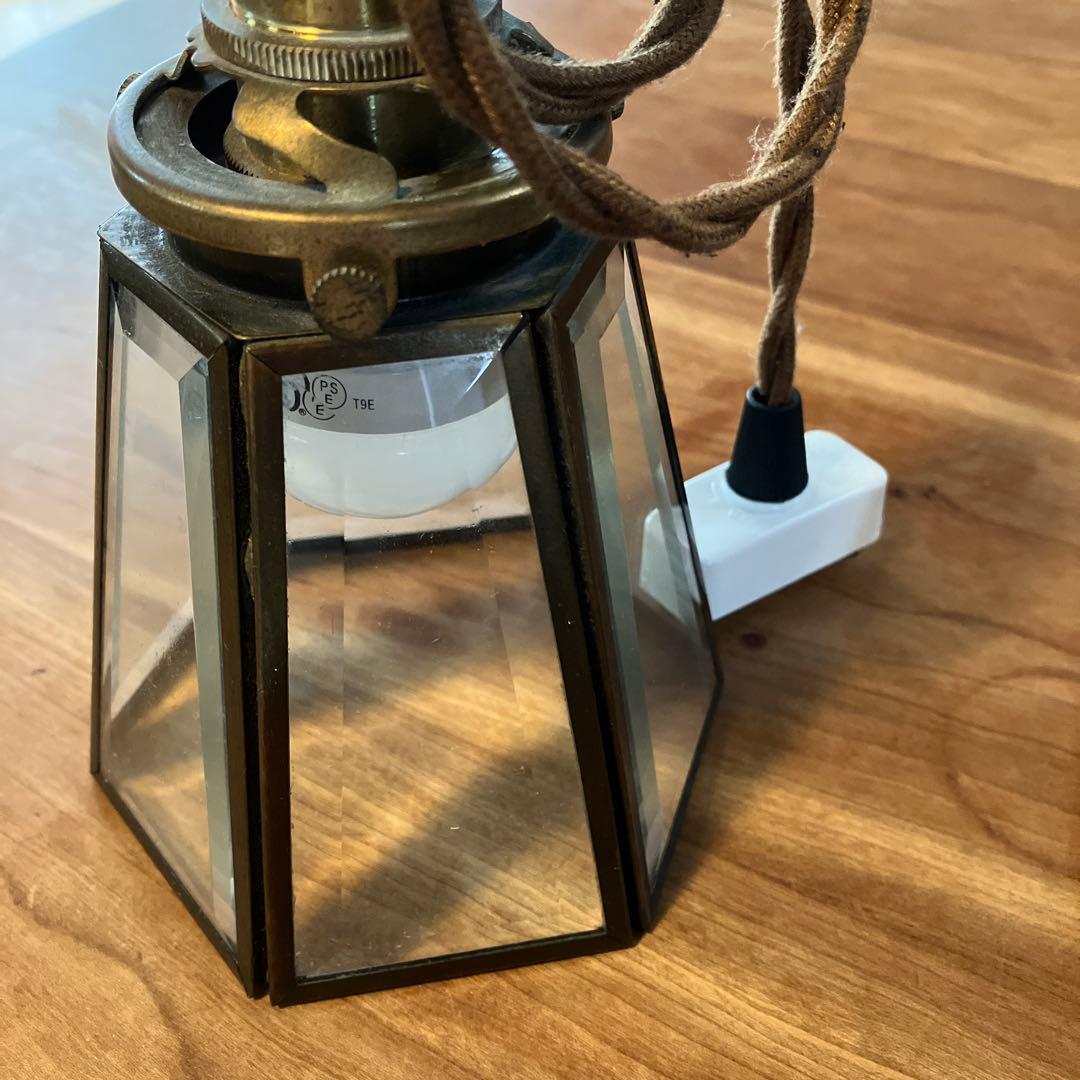 アンティーク風ライト　2個セット　コード付き