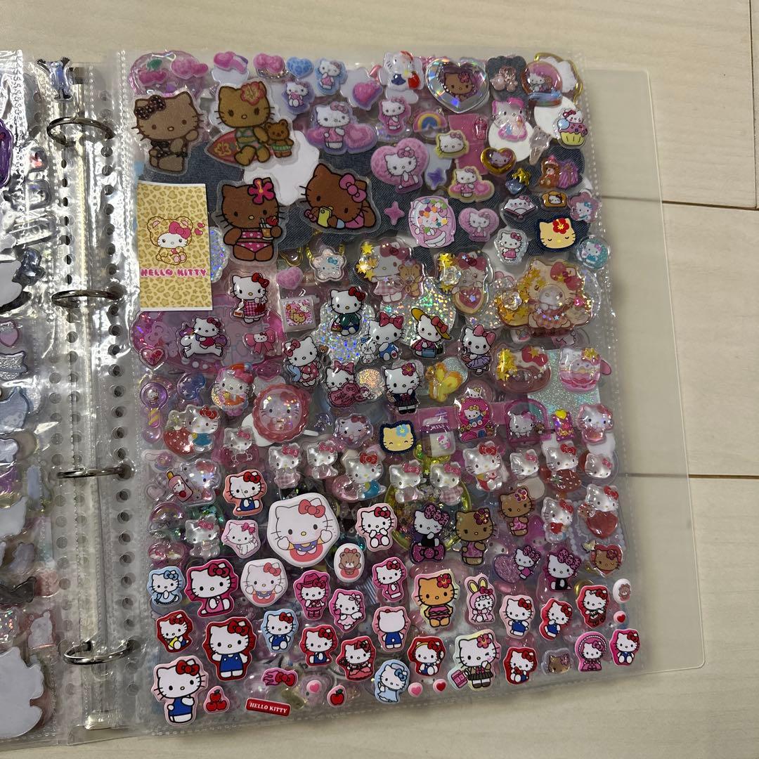 ボンボンドロップシール　キャラクターシール集 A4シール帳完成品