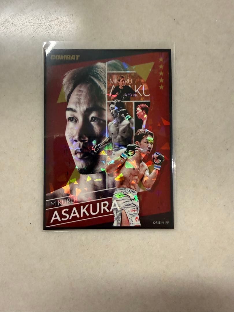 朝倉未来 RIZIN ライコレ カード - メルカリ