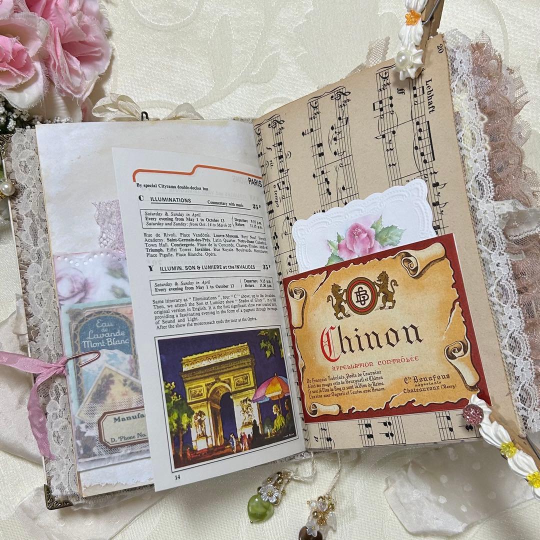 薔薇とレースのジャンクジャーナル・雑記帳　Vintage Lady