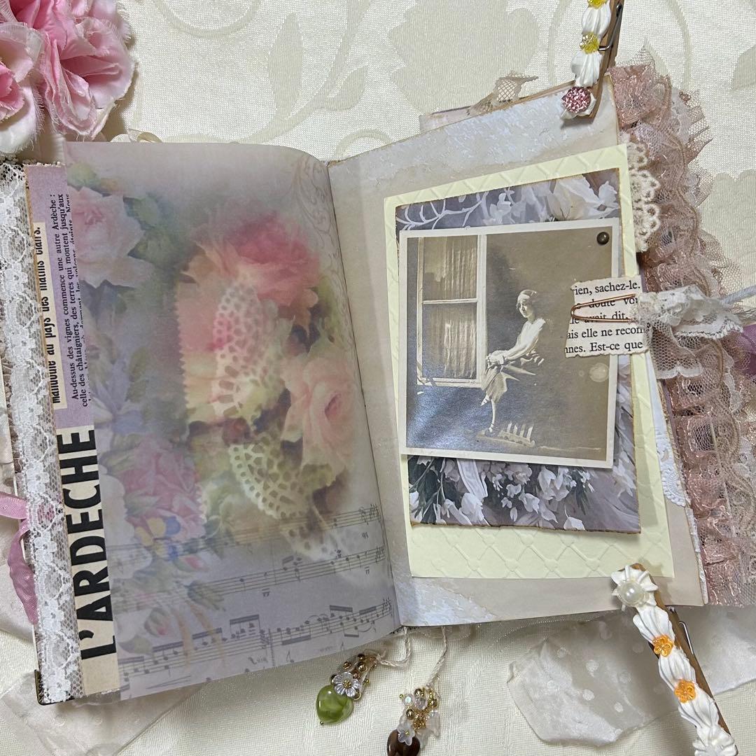 薔薇とレースのジャンクジャーナル・雑記帳　Vintage Lady