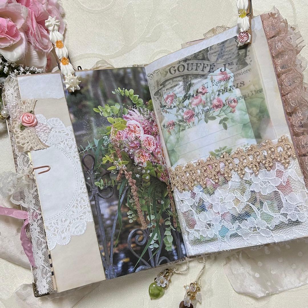 薔薇とレースのジャンクジャーナル・雑記帳　Vintage Lady
