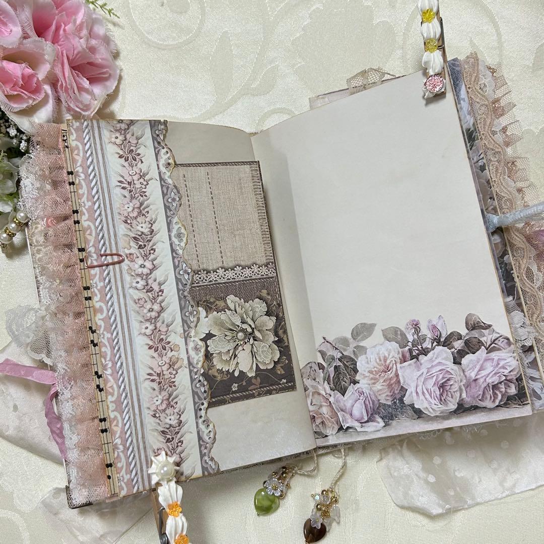 薔薇とレースのジャンクジャーナル・雑記帳　Vintage Lady