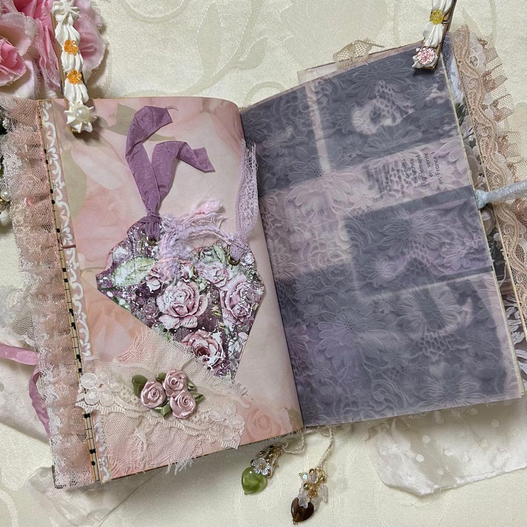 薔薇とレースのジャンクジャーナル・雑記帳　Vintage Lady