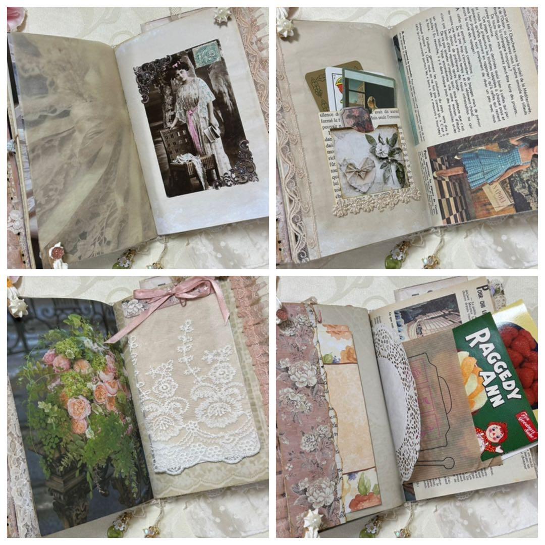 薔薇とレースのジャンクジャーナル・雑記帳　Vintage Lady