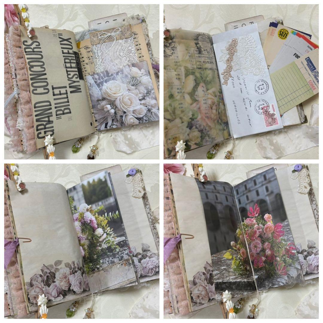 薔薇とレースのジャンクジャーナル・雑記帳　Vintage Lady