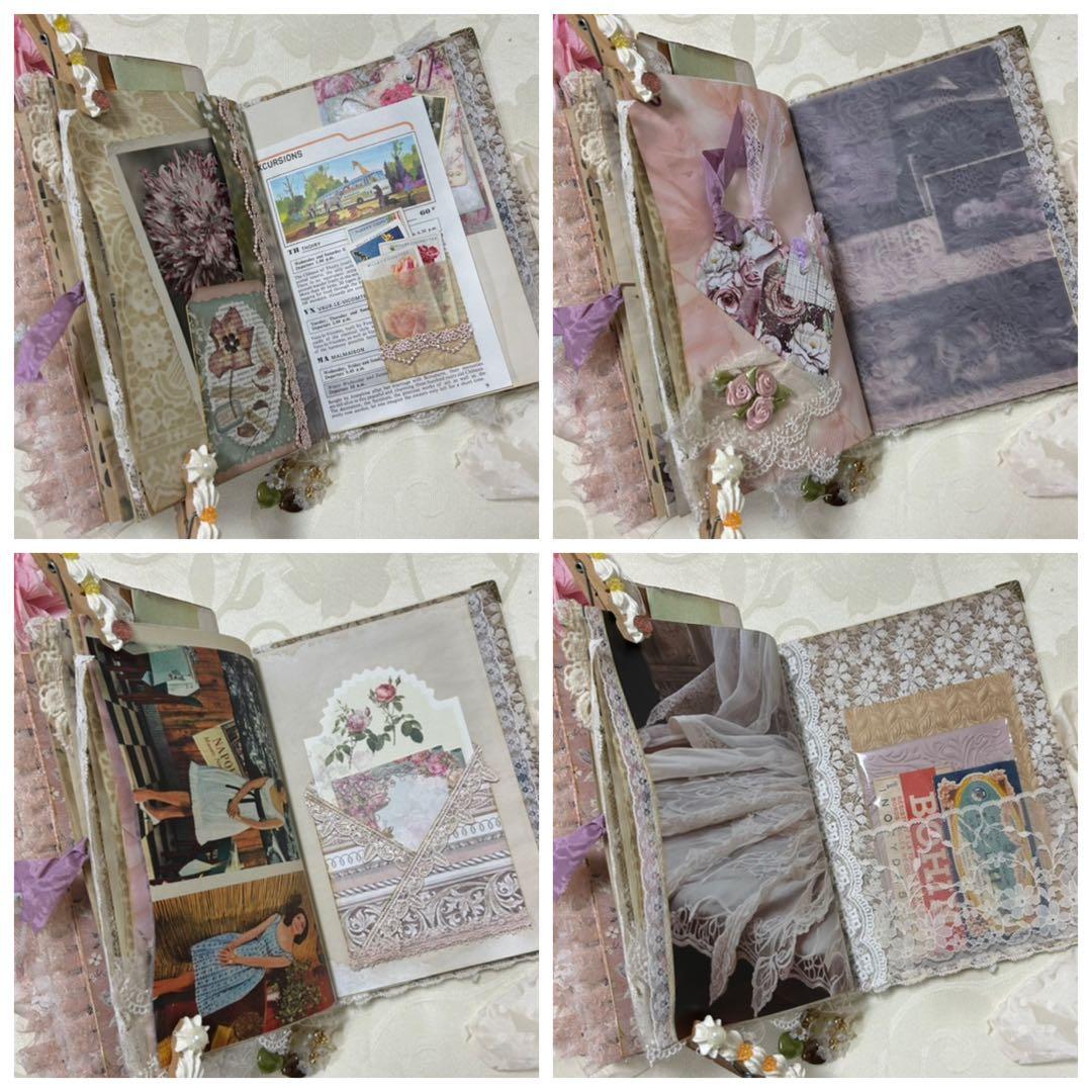 薔薇とレースのジャンクジャーナル・雑記帳　Vintage Lady