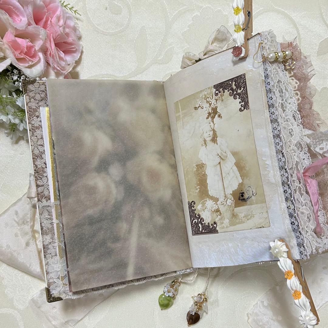 薔薇とレースのジャンクジャーナル・雑記帳　Vintage Lady