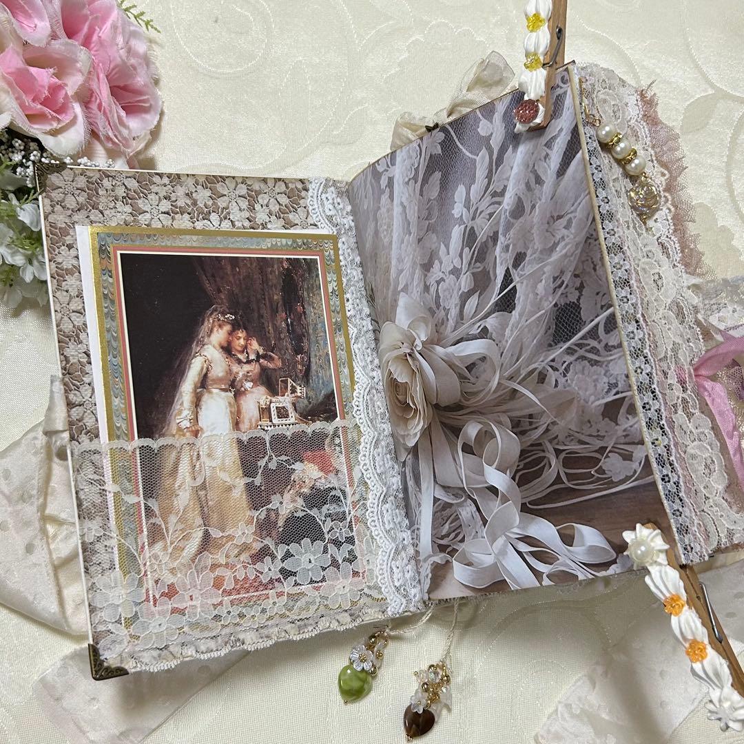 薔薇とレースのジャンクジャーナル・雑記帳　Vintage Lady