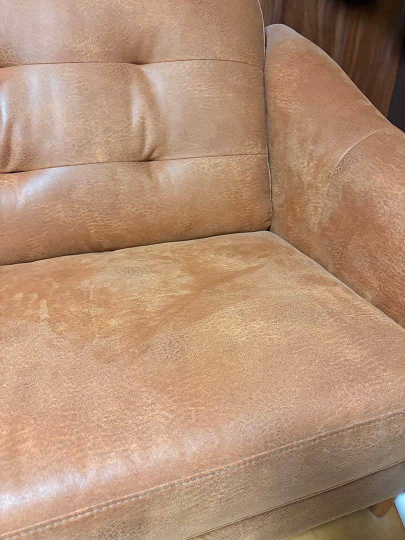 NOCE ソファ2人掛け ライトブラウン