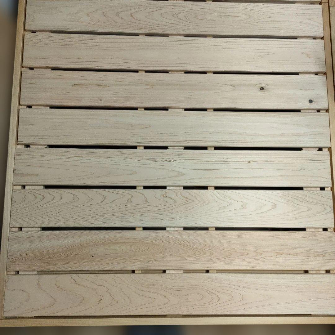 キシル ベッドF スタンダード S 国産 ひのき すのこ ベッド シングル 木製