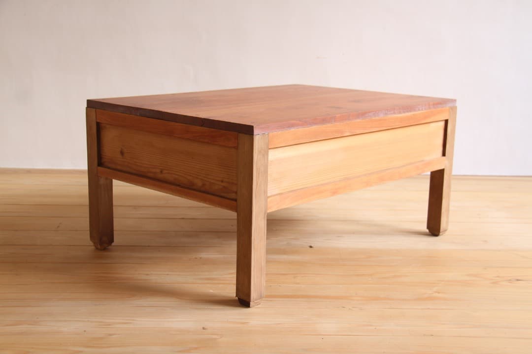 剥離家具　センターテーブル　M016　古道具　古家具　ビンテージ　アンティーク