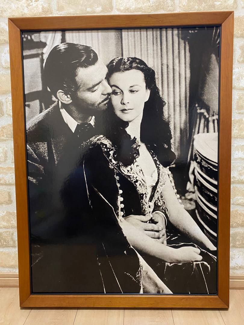 映画『風と共に去りぬ』陶板焼成アート 大型額装 ヴィンテージ