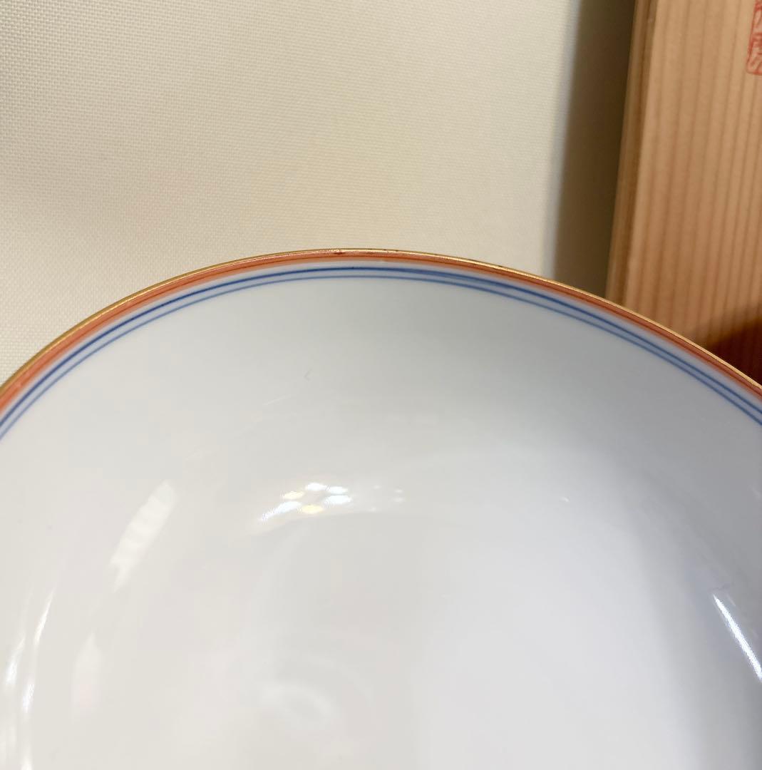 幸兵衛窯 金襴手 蓋向付 5客揃 美濃焼 蓋付 煮物鉢 草花文 金彩 和食器